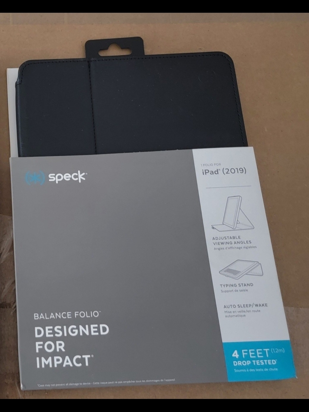 speck Balance Folio Black Tablet Case